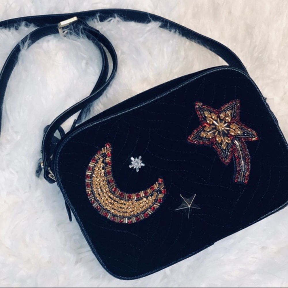 Sam Edelman Stars and Moon Camera bag